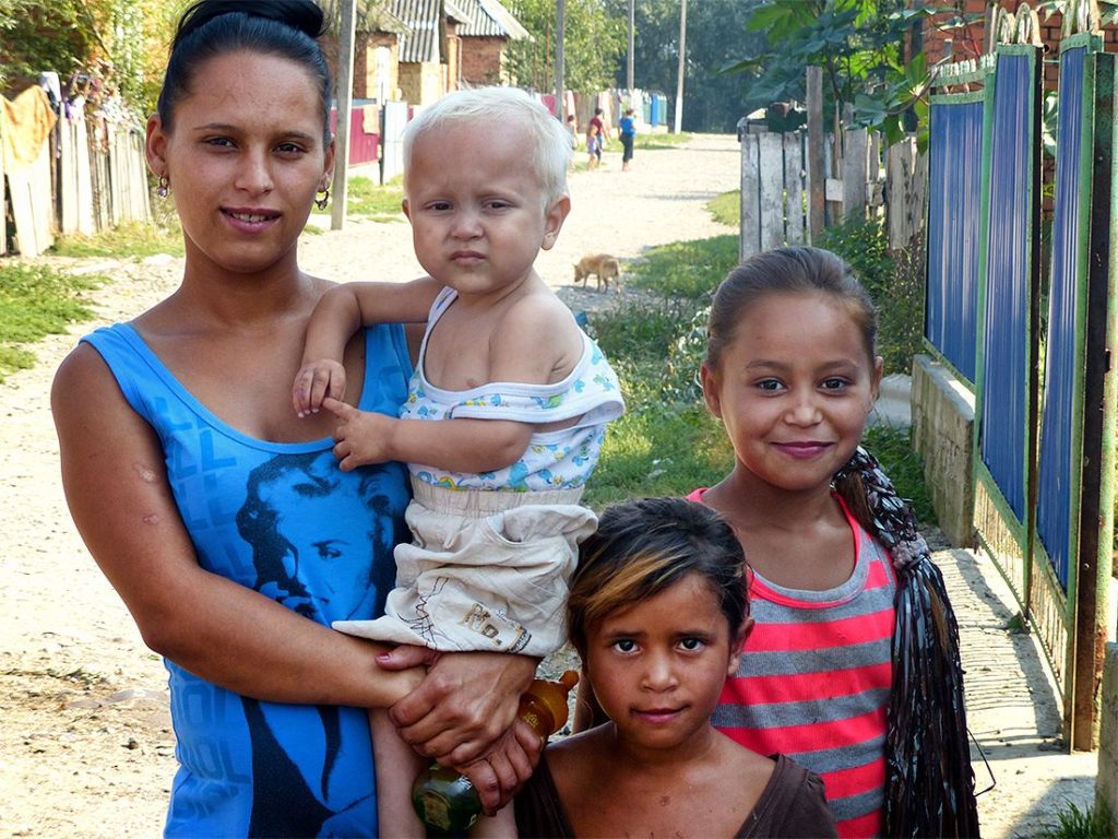 Gypsy Roma children