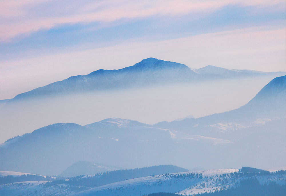 Hike to the Carpathian mountains