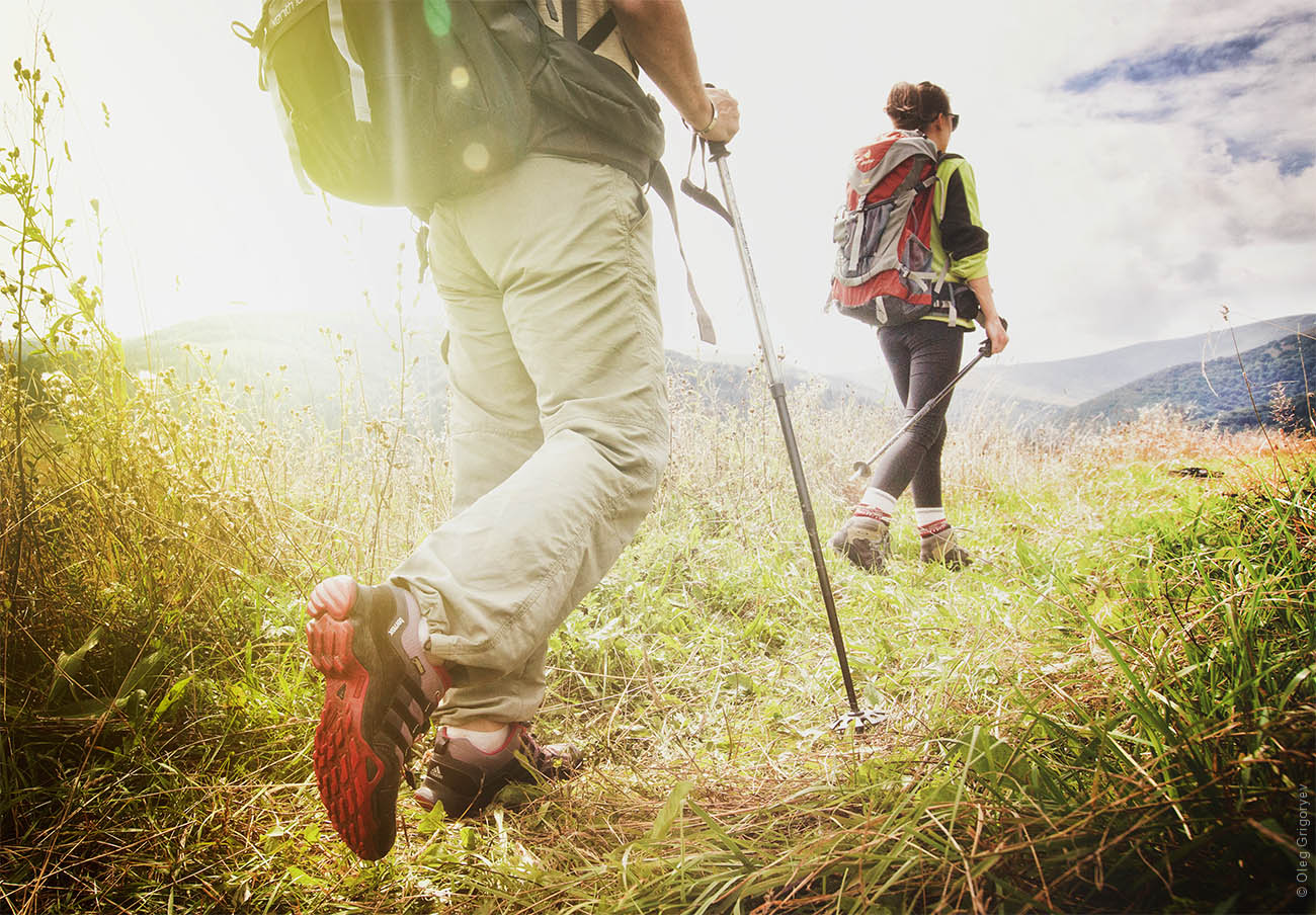 Hike to the Carpathian mountains