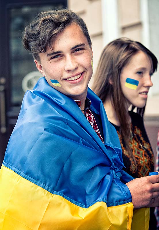 Флаг Украины День Независимости