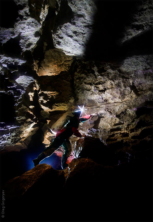Speleological campaign Mlynky cave
