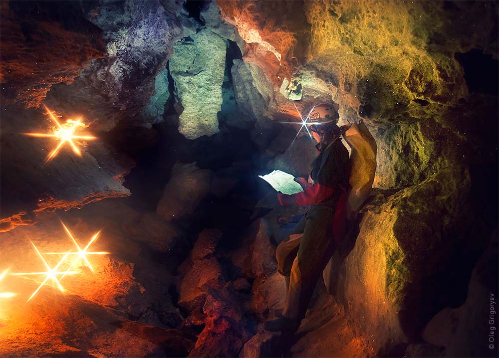 Подземный мир пещера Млынки