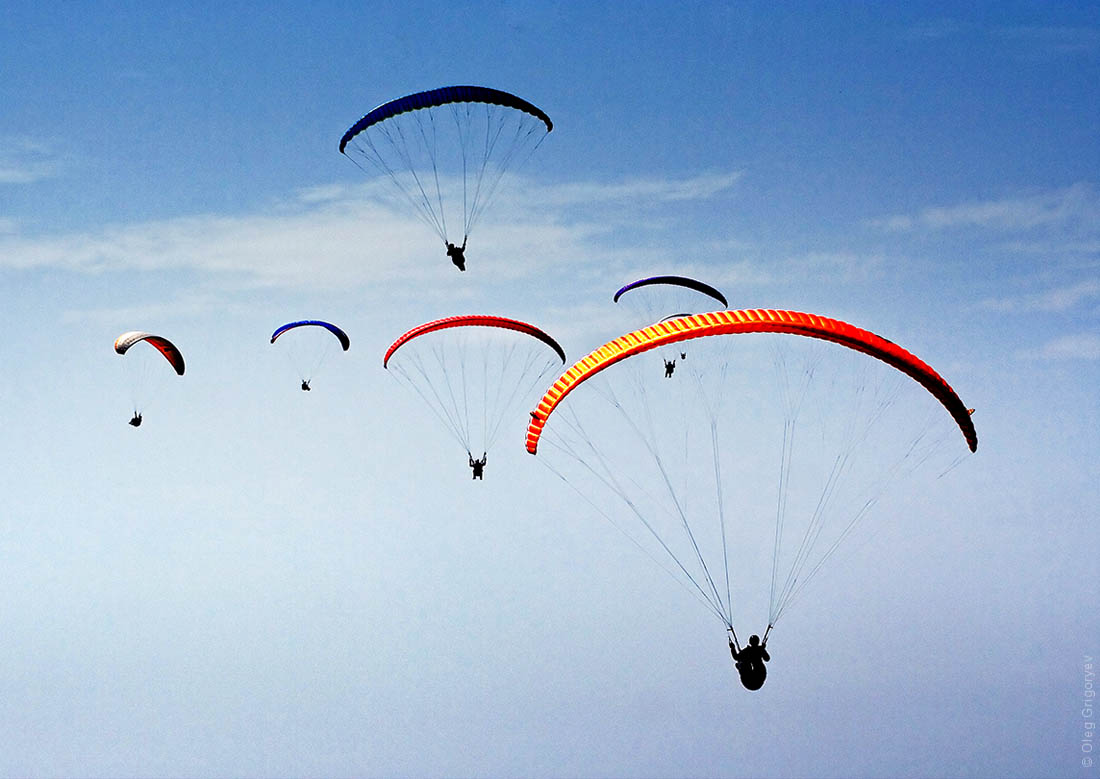 Paragliding speed