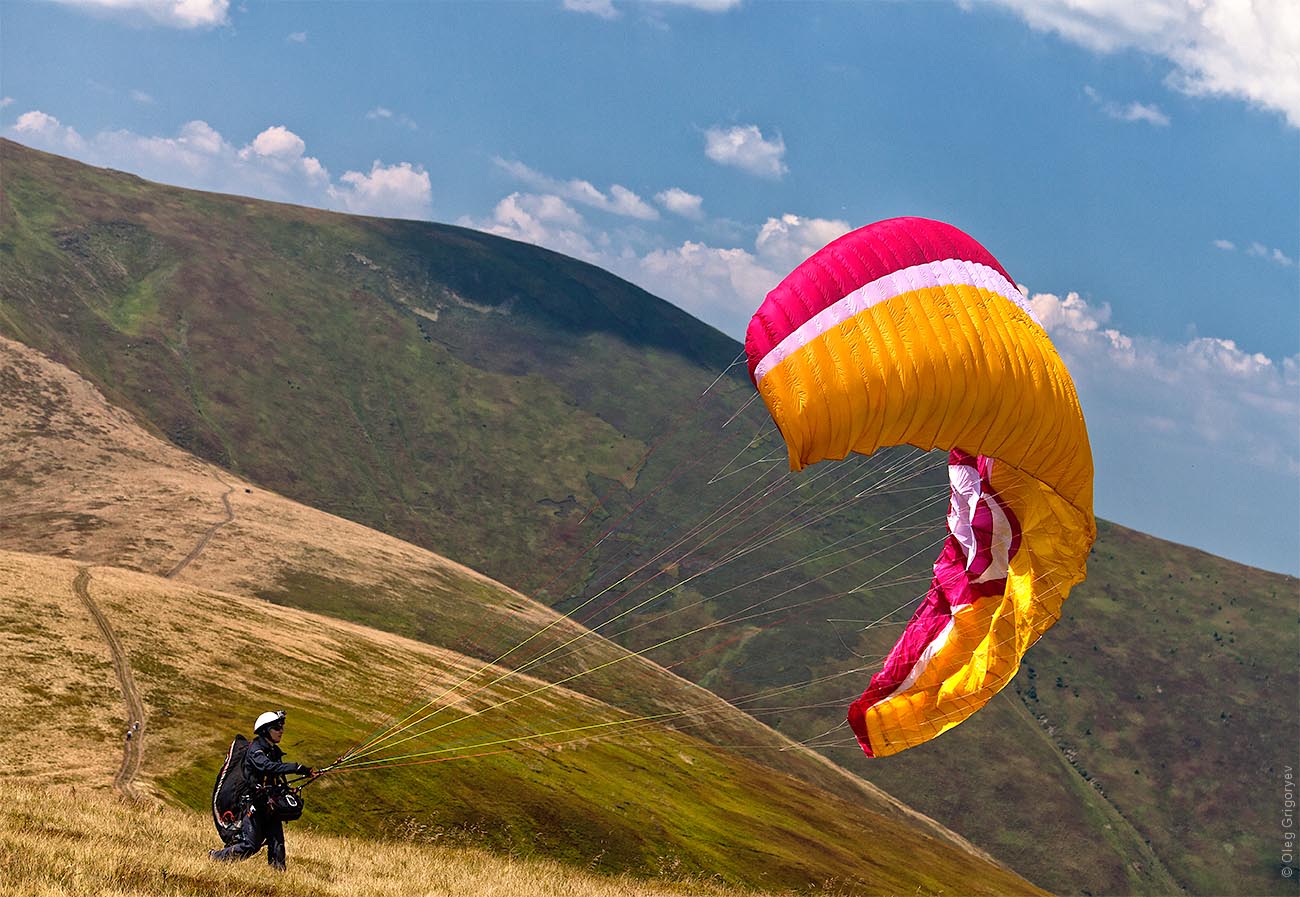 Paragliding Carpathians