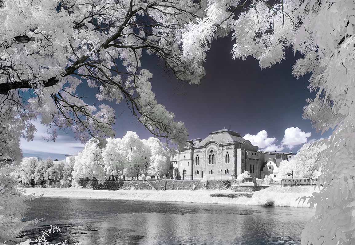 Infrared shooting with filters