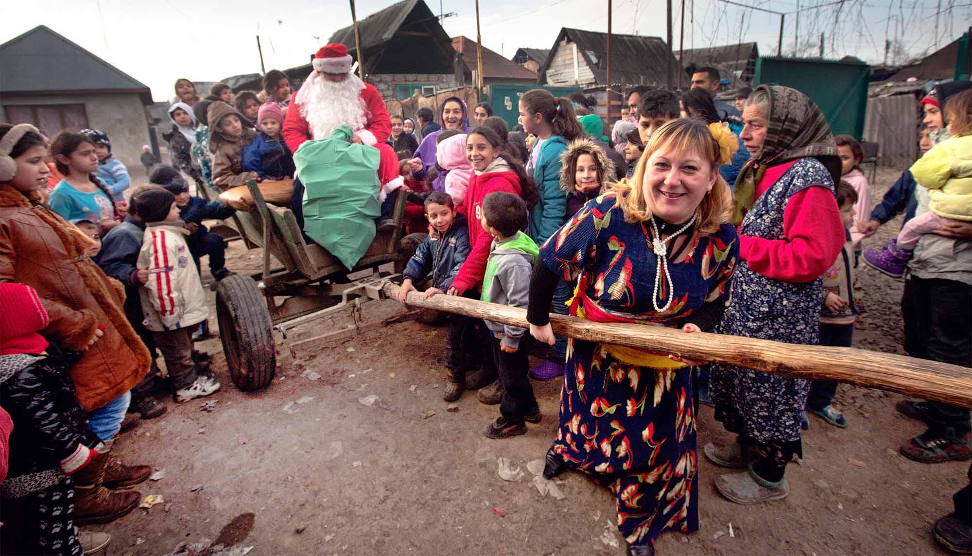 Photo report of a gypsy camp