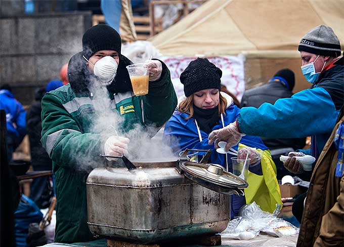 Евромайдан в Украине фото