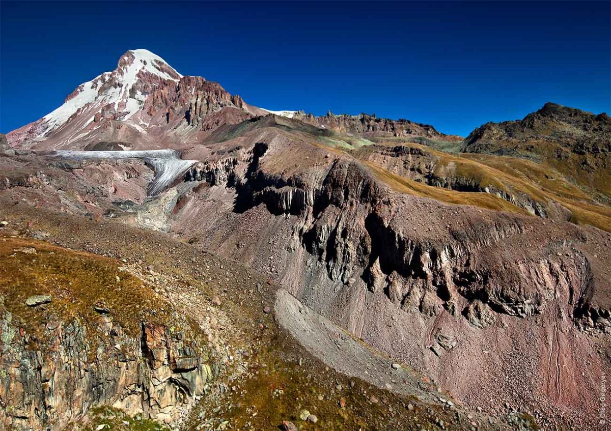 Вулкан казбек фото